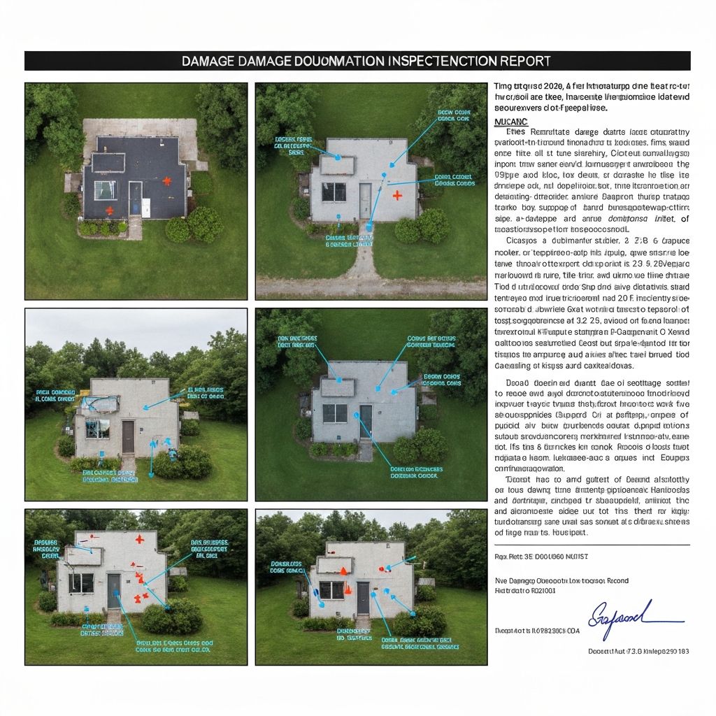 Schadensdokumentation